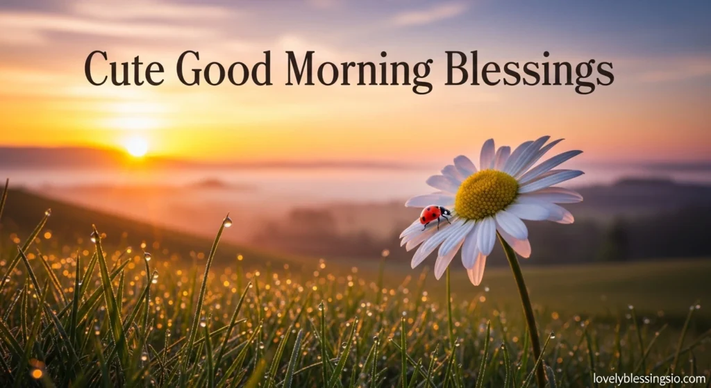 Cute Good Morning Blessings