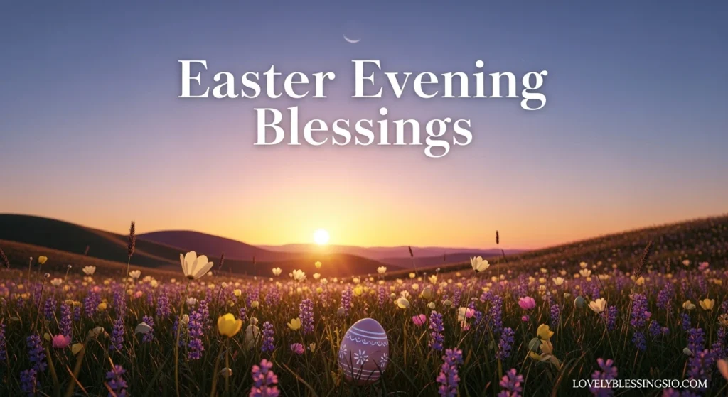 Easter Evening Blessings