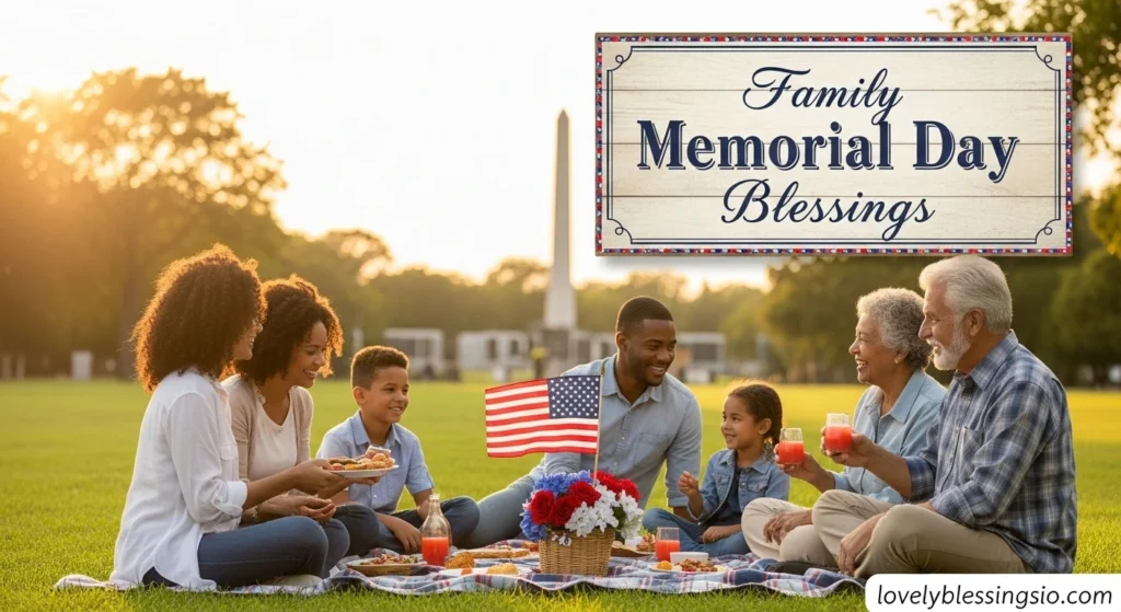 Family Memorial Day Blessings