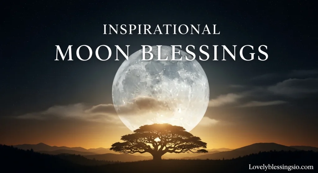 Inspirational Moon Blessings