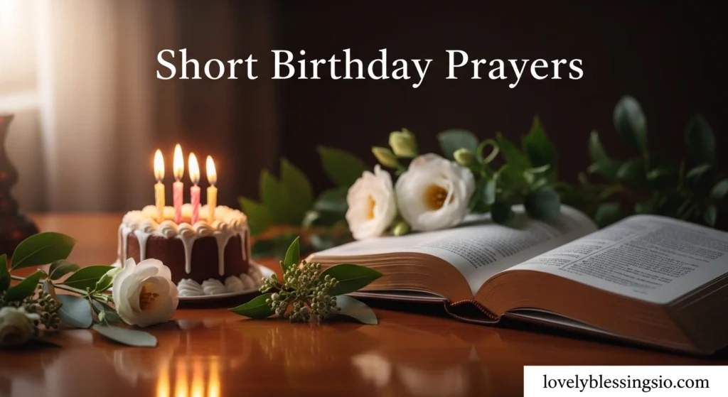 Short Birthday Prayers
