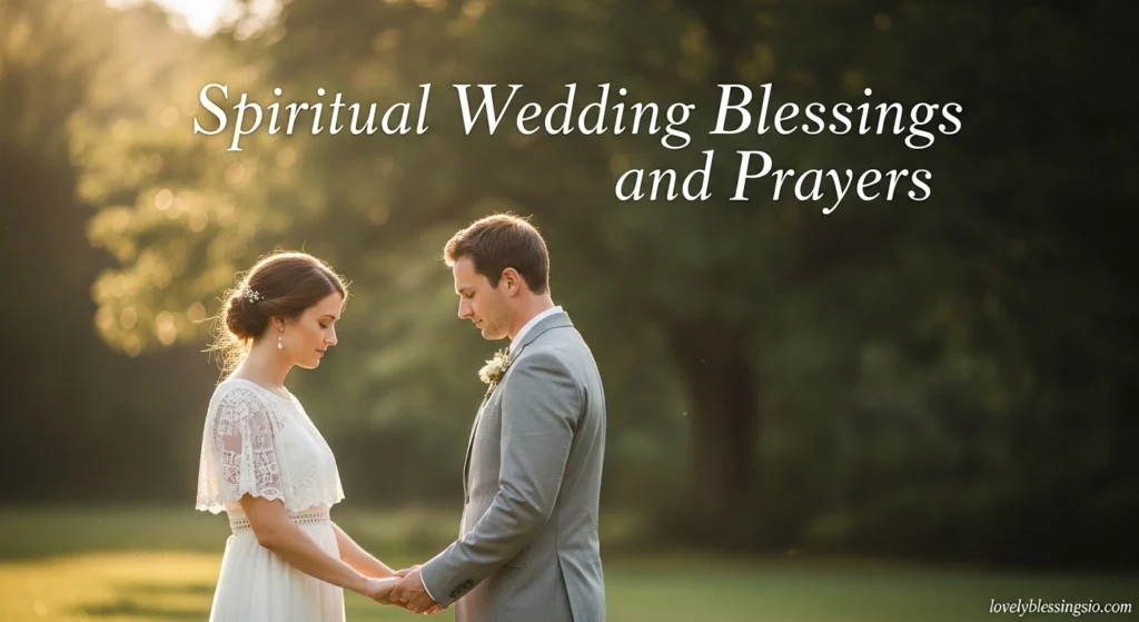 Spiritual Wedding Blessings and Prayers