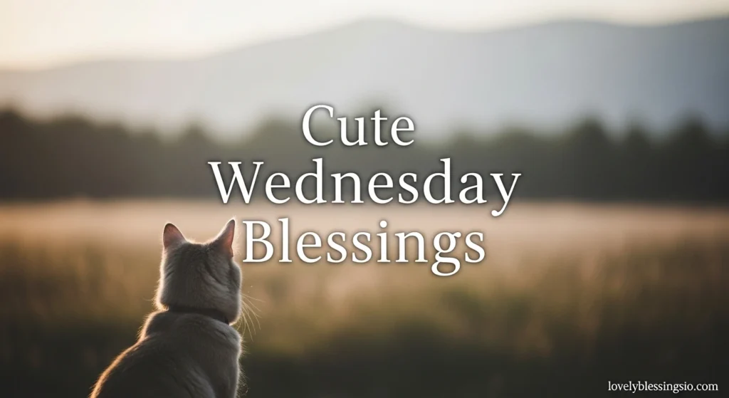 Cute Wednesday Blessings