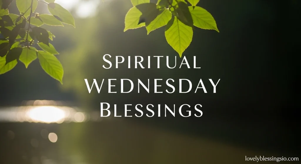 Spiritual Wednesday Blessings
