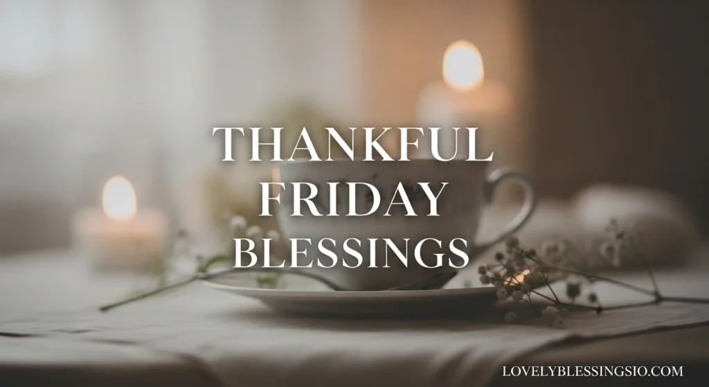 Thankful Friday Blessings
