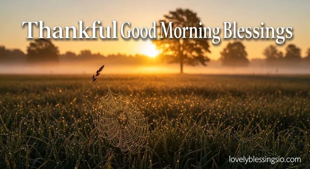 Thankful Good Morning Blessings