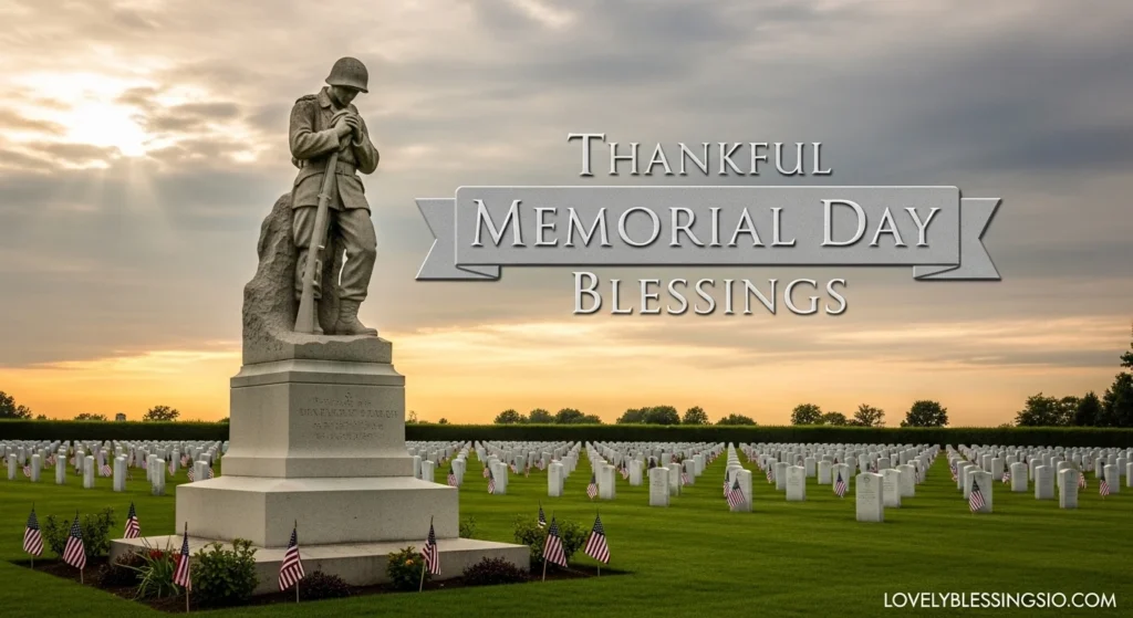 Thankful Memorial Day Blessings