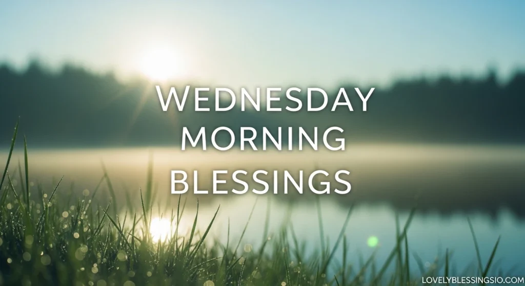 Wednesday Morning Blessings