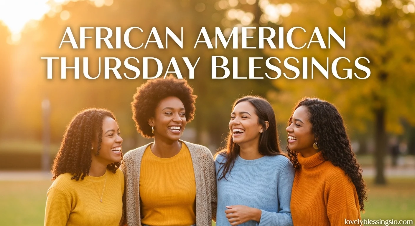 Discover inspiring African American Thursday Blessings filled with faith, joy, prayers, and uplifting words to brighten days now!