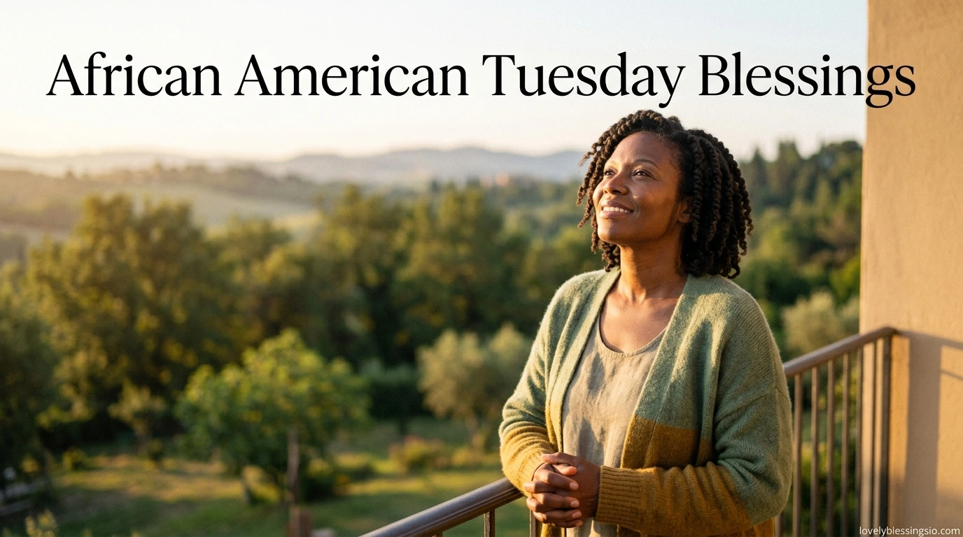 African American Tuesday Blessings