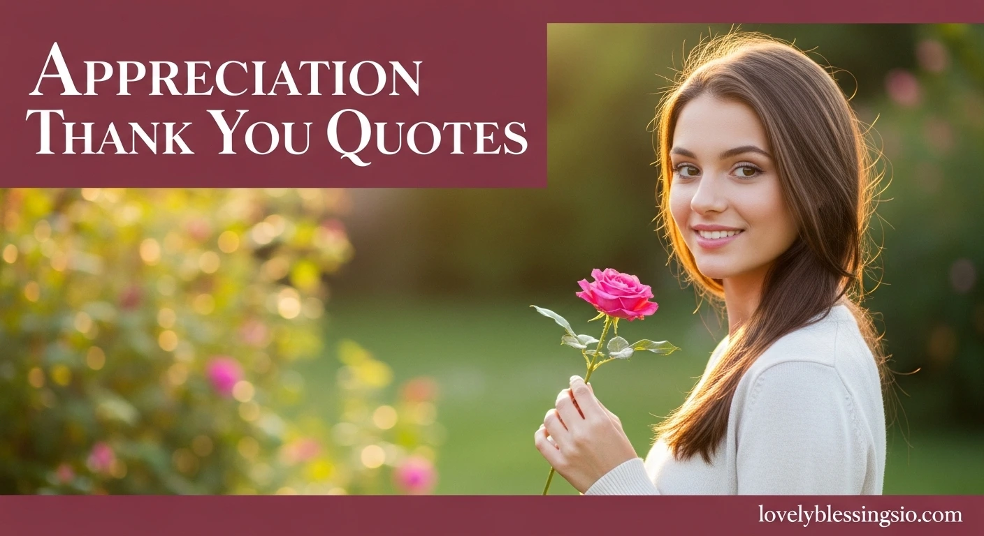 Appreciation Thank You Quotes