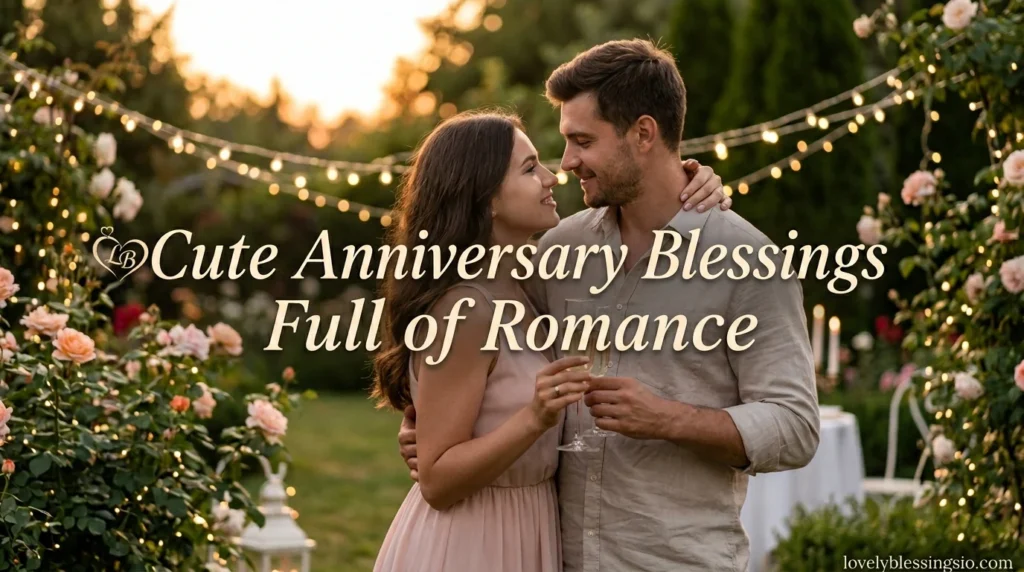 Cute Anniversary Blessings Full of Romance
