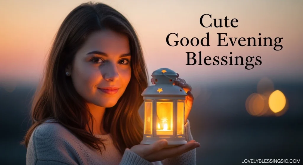 Cute Good Evening Blessings