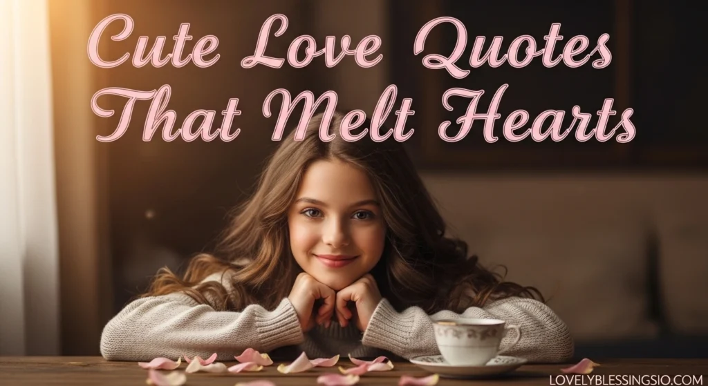 Cute Love Quotes That Melt Hearts