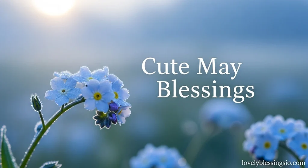 Cute May Blessings
