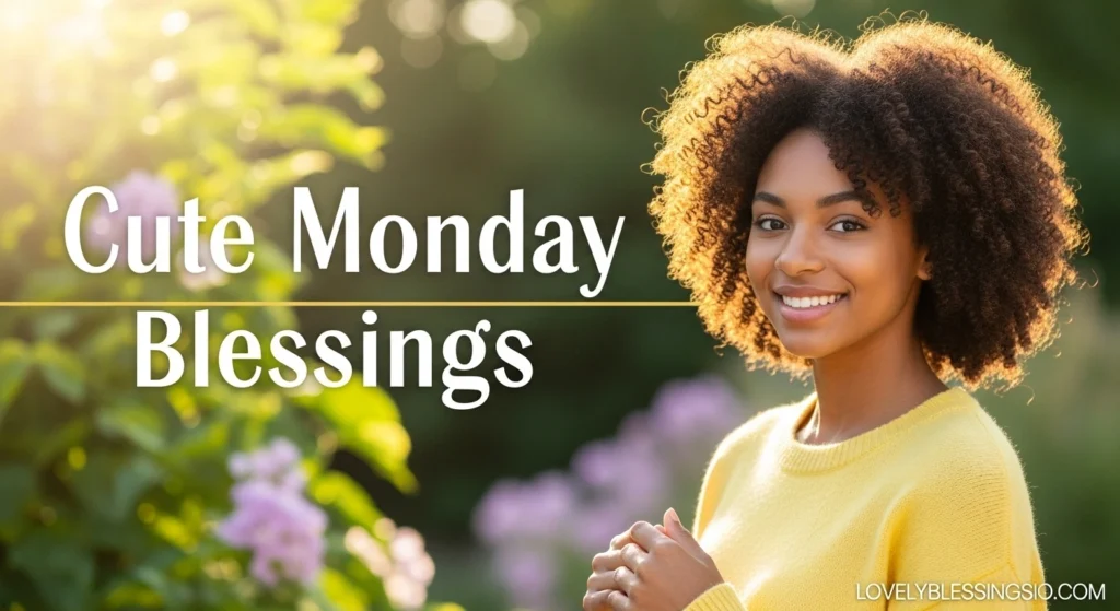 Cute Monday Blessings