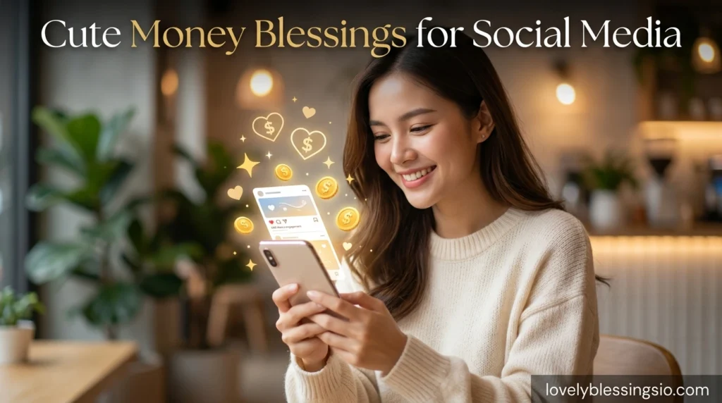 Cute Money Blessings for Social Media