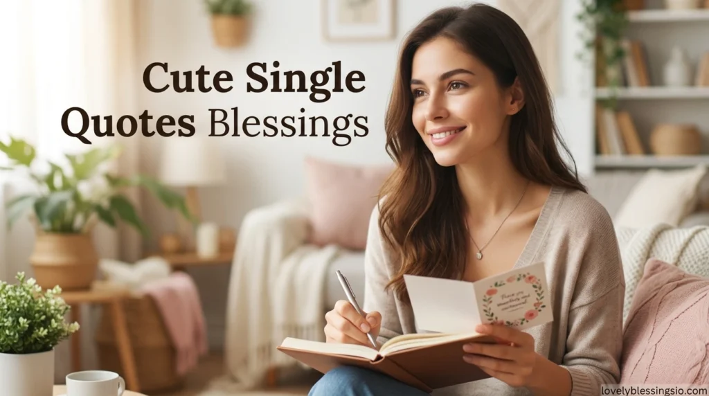 Cute Single Quotes Blessings 