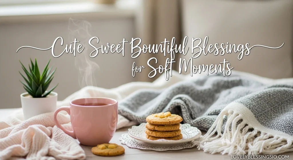 Cute Sweet Bountiful Blessings for Soft Moments