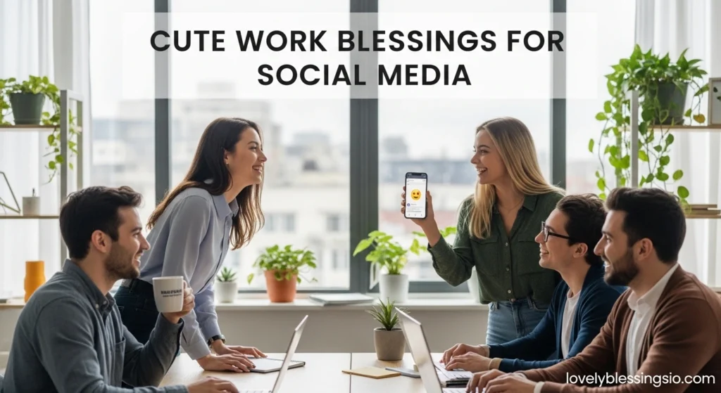 Cute Work Blessings for Social Media