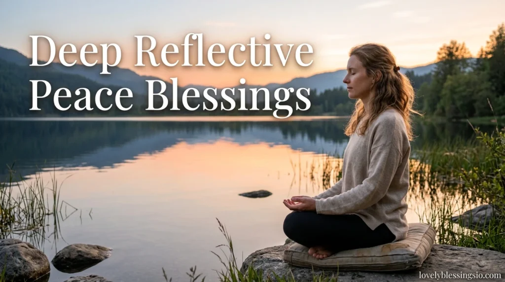 Deep Reflective Peace Blessings