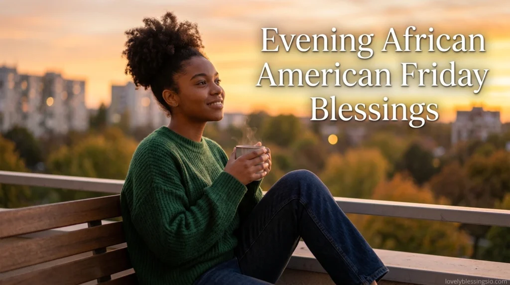 Evening African American Friday Blessings