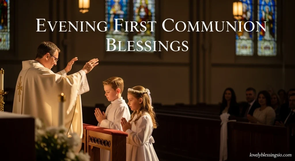 Evening First Communion Blessings 