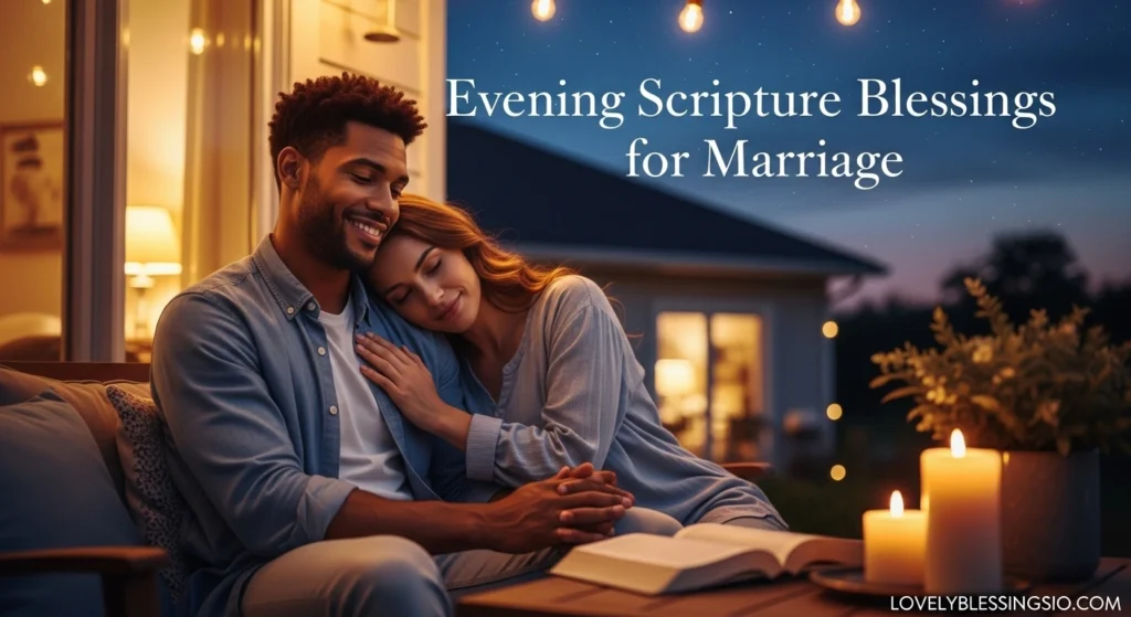 Evening Scripture Blessings for Marriage