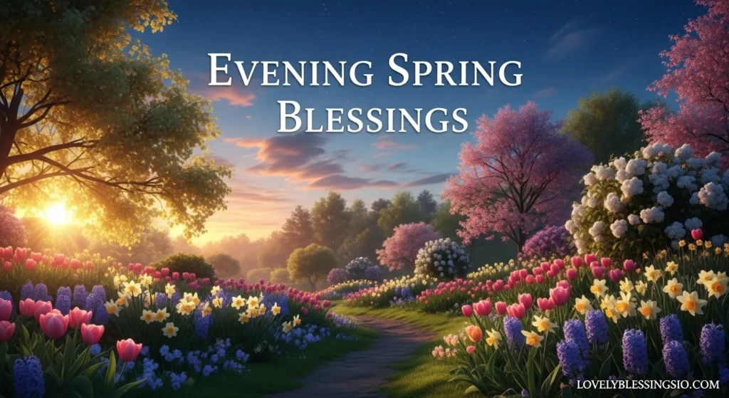 Evening Spring Blessings