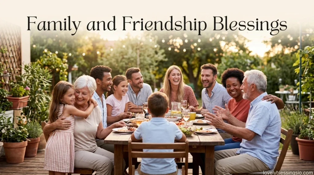 Family and Friendship Blessings