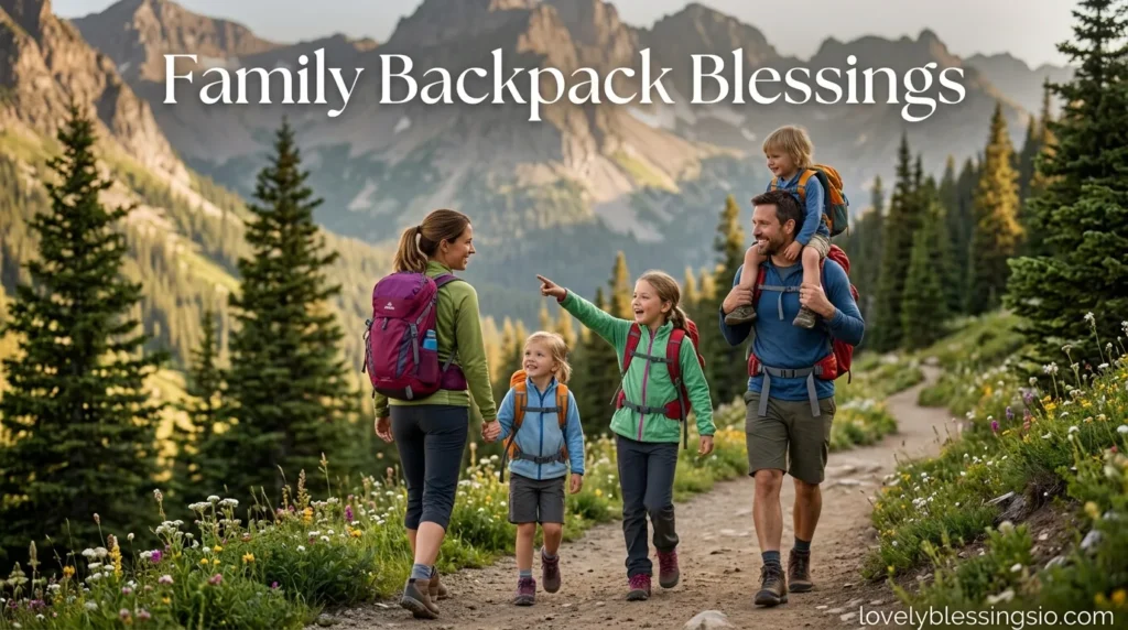 Family Backpack Blessings