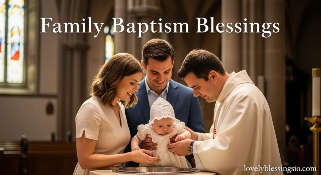 Family Baptism Blessings