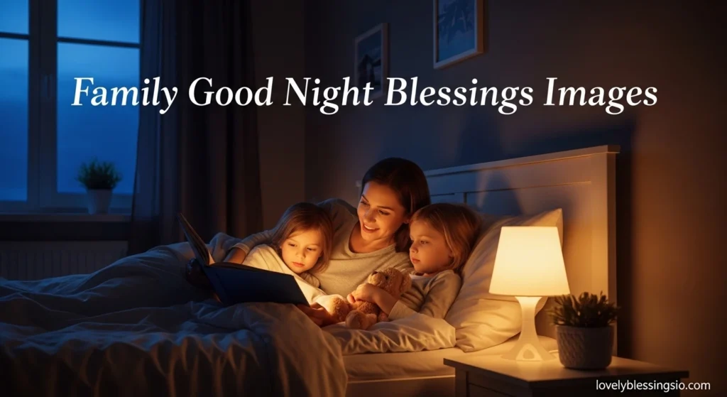 Family Good Night Blessings Images