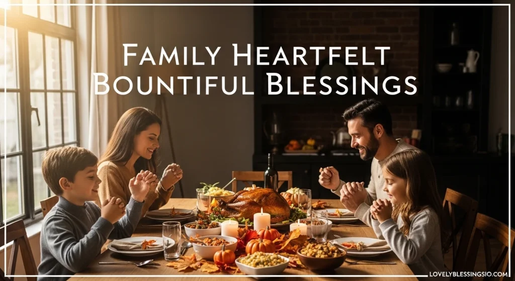 Family Heartfelt Bountiful Blessings