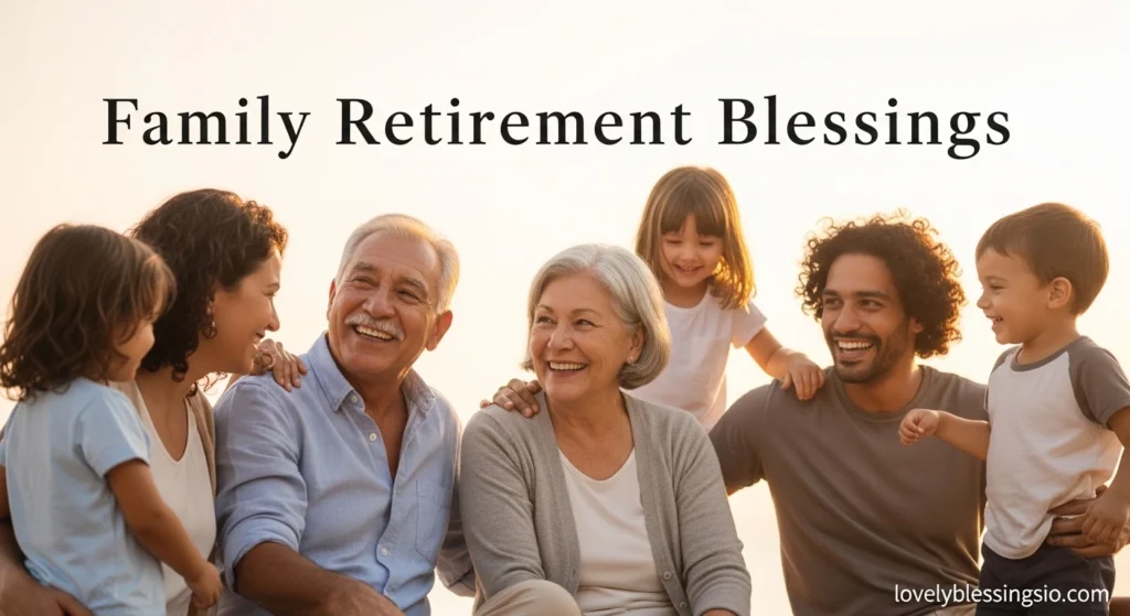 Family Retirement Blessings