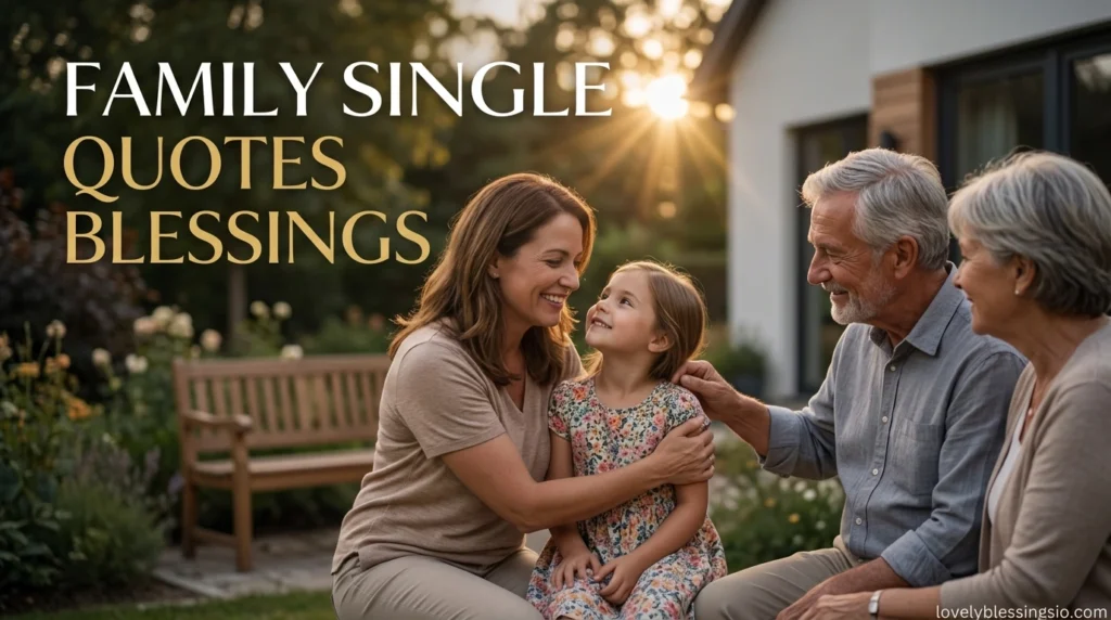 Family Single Quotes Blessings 
