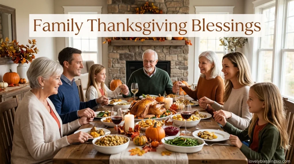 Family Thanksgiving Blessings