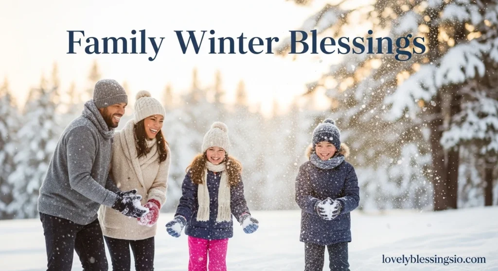 Family Winter Blessings
