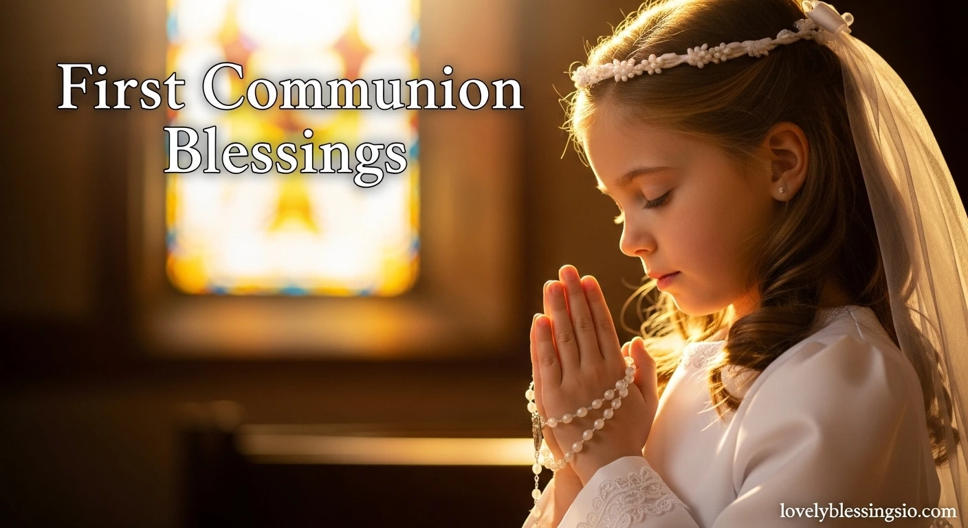 First Communion Blessings