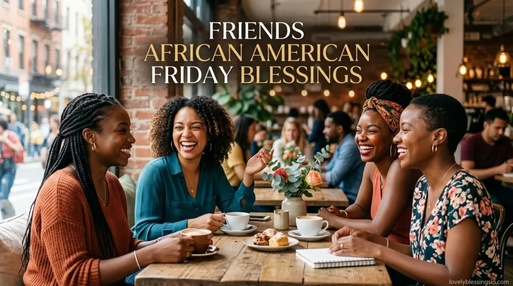 Friends African American Friday Blessings