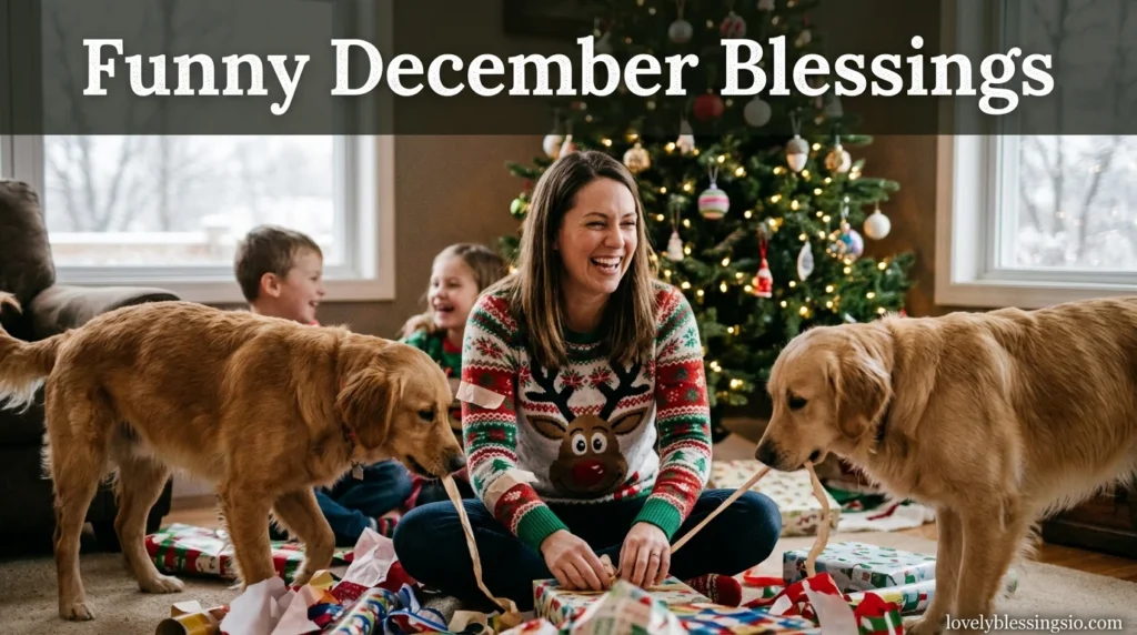 Funny December Blessings