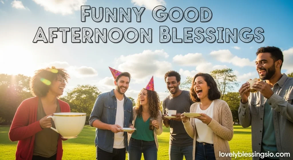 Funny Good Afternoon Blessings