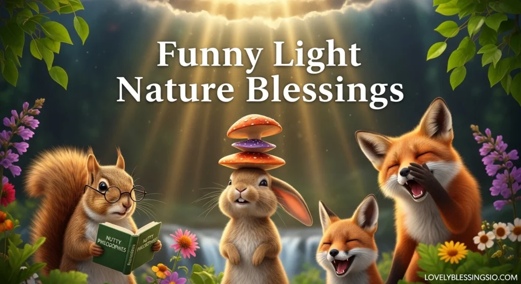 Funny Light Nature Blessings