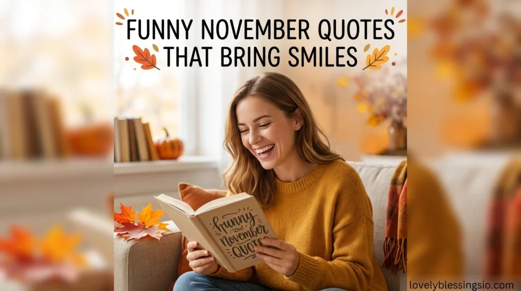 Funny November Quotes That Bring Smiles