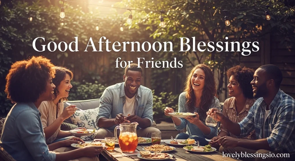 Good Afternoon Blessings for Friends