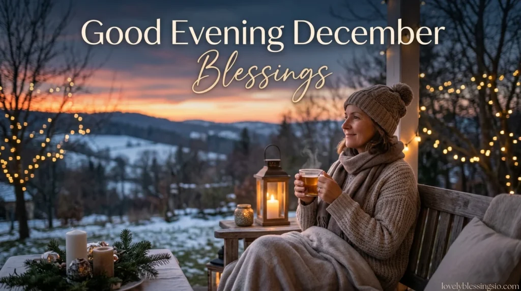 Good Evening December Blessings