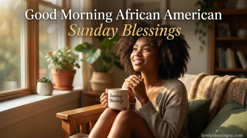 Good Morning African American Sunday Blessings