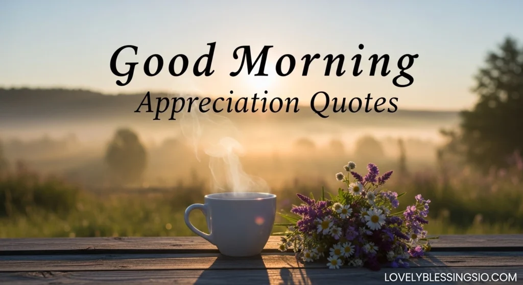 Good Morning Appreciation Quotes