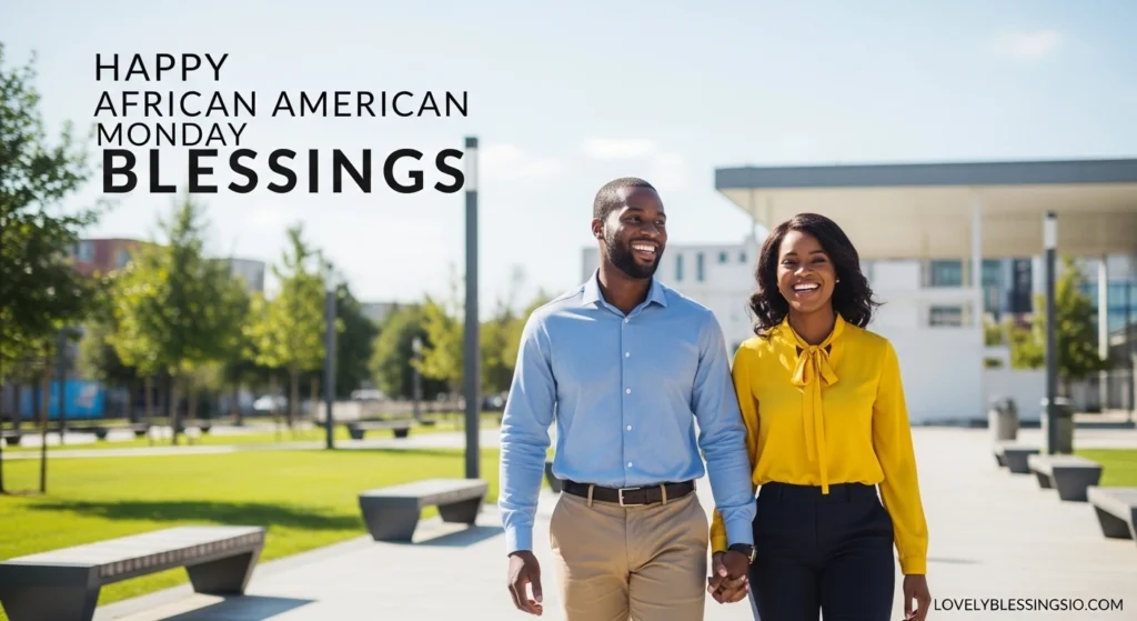 Happy African American Monday Blessings