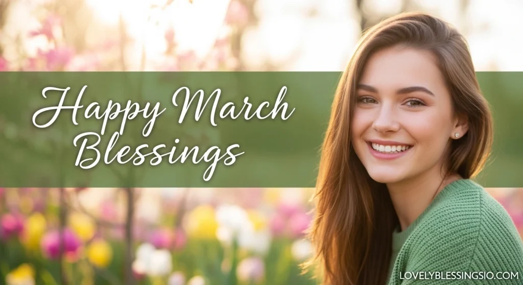 Happy March Blessings